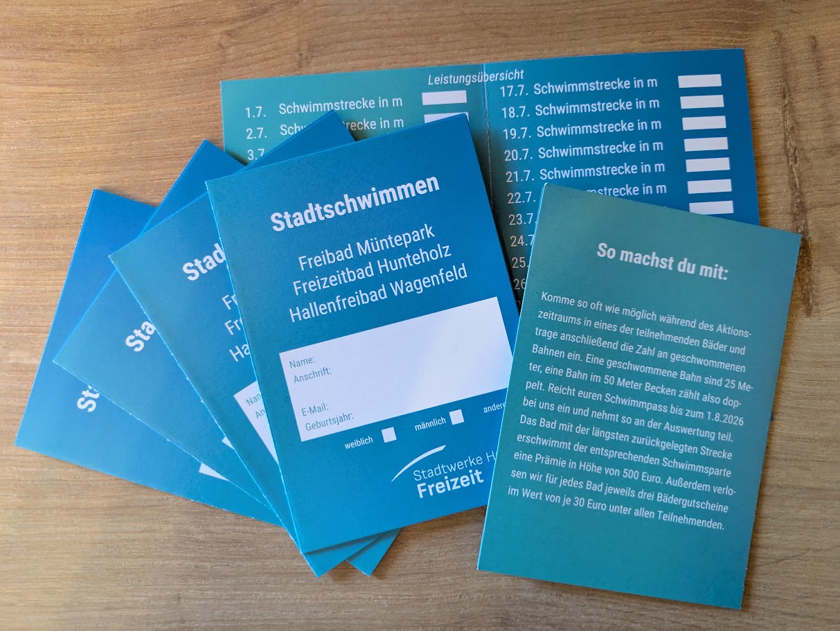 Stadtschwimmen & Sommerferien